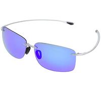 MAUI JIM lunettes, modèle Hema, couleur blanc, verre 62 mm, branches 136 mm