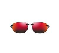 Maui Jim – Lunettes de soleil MJ0407S Hookipa Noir mat 64 mm Unisexe