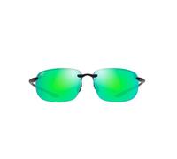 Maui Jim – Lunettes de soleil – Ho'okipa Xlarge – Gris mat translucide – MauiGeen MauiPure