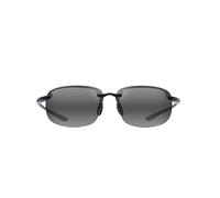 MAUI JIM GREY HOOKIPA XLARGE BLACK GLOSS 68