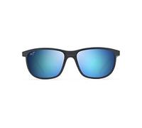 Maui Jim MJ0811S Sunglasses, Dark Navy Stripe, 58-16-145 Unisex