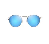 Maui Jim - Pukaua Argent Brillant Bleus Verts Bleu Hawaï MauiPure - Lunettes de soleil