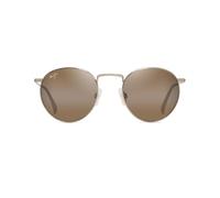 Maui Jim MJ0667S 002, Lunettes de soleil, Ronde, Unisex, polariséesDoré