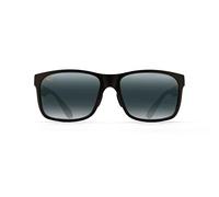 Maui Jim Mj0432s-006 Lunettes de Soleil, Black, 60-17-145 Mixte