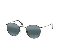 Maui Jim MJ0667S 001, Lunettes de soleil, Ronde, Unisex, polariséesGris