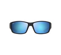 Maui Jim MJ0810S Sunglasses, Soft Black/Sea Blue/Grey, 62-15-125 Unisex