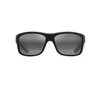 Maui Jim MJ0815S Sunglasses, Soft Black/Sea Blue/Grey, 63-15-120 Unisex