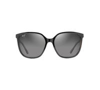 Maui Jim MJ0871S Sunglasses, Black Gloss w/Tortoise, 57-18-145 Unisex