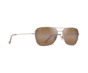 Maui Jim - Naauao Doré Clair Brillant Rouge Marron Bronze HCL MauiPure - Lunettes de soleil