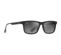 Maui Jim - Okina Shiny Black Neutral Grey Minéral Superthin - Lunettes de soleil