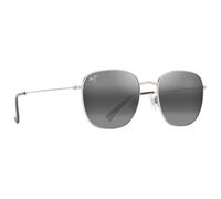 Maui Jim - Olali Asian Fit Argent Brillant Noir Gris Neutre MauiPure - Lunettes de soleil