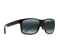 Maui Jim - Red Sands Noir Matte Gris Neutre MauiPure - Lunettes de soleil
