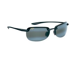 Maui Jim - Sandy Beach Noir Brillant Gris Neutre Polycarbonate Bidegrade - Lunettes de soleil