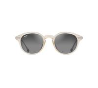 Maui Jim, SUNGLASSES MJ0622S Momi, Shiny Trans Yellow w/Silver, 49-21-145, Round