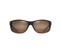 MAUI JIM, SUNGLASSES MJ0840S Kaiwi Channel, Dark Brown Stripe, 63-14-130, Rectangle