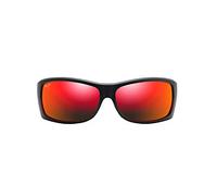 Maui Jim, SUNGLASSES MJ0848S Equator, Black w/Red Interior, 65-15-135, Rectangle