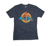 Maui Jim T-Shirt rétro Unisexe, Gris, M