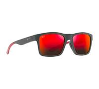 Maui Jim - The Flats Gris Foncé Rouge Hawaii Lava Mineral Superthin - Lunettes de soleil