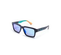 Maui Jim Lunettes de soleil Kahiko Mj635 03 – unisexes, polarisées, bleues, taille 53 mm