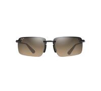 Maui Jim Lunettes de soleil Laulima MJ 0626S Brun 61 mm branches 140 mm pour hommes