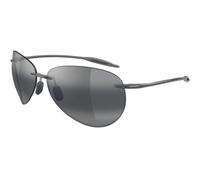 Maui Jim Unisex Maui Jim MJ0421S 005 Lunettes de soleil Injecté Gris Gris Pilote