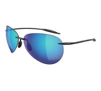 Maui Jim Lunettes de soleil Sugar Beach MJ0421S 006 Unisexe Injectées Noires Blue Hawaii Polarisées