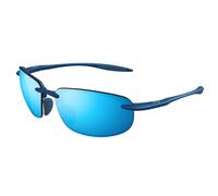 Maui Jim Unisex Maui Jim MJ0676S 003 Lunettes de soleil Injecté Bleu Bleu Carré