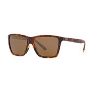 Maui Jim Unisex Sunglass Cruzem - Couleur du Monture: Écaille, Couleur de Lentille: HCLU+00AD Bronze Polarized