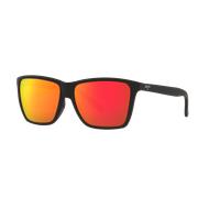 Maui Jim Unisex Sunglass Cruzem - Couleur du Monture: Noir mat, Couleur de Lentille: Hawaii Lava U+2122 Mirror Polarized