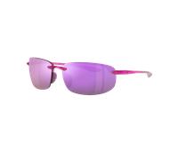 Maui Jim Unisex Sunglass Hookipa - Couleur du Monture: Rose brillant, Couleur de Lentille: Pink Mirror Polarized