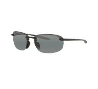 Maui Jim Unisex Sunglass Hookipa Ultra - Couleur du Monture: Noir mat, Couleur de Lentille: Dégradé Gris Polarisé