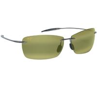 Maui Jim Unisex's Byron Bay Polarized Rectangle Sunglasses, Marlin/Neutral Grey Polarized, Medium Fit