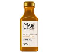 Maui Moisture Shampooing Hydratant Curl Quench + Huile de Coco, 385 ml | Soin quotidien pour cheveux épais et bouclés, Avec de l'aloe vera, Garde vos cheveux hydratés et sans frisottis