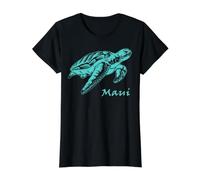 Maui Tortue de Mer Océan Plongée Hawaï Souvenir Oahu Cadeau T-Shirt Graphique avec Valeur