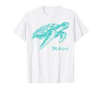 Maui Tortue de Mer Océan Plongée Hawaï Souvenir Oahu Cadeau T-Shirt Graphique avec Valeur