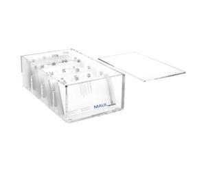 Maul 1956305 Rangement De Cartes De Visites Acrylique Transparent
