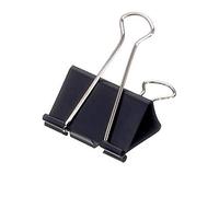 Maul 2145190 Lot de 6 pinces à double clip 51 mm (Noir) (Import Allemagne)