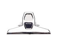 MAUL - Pince à papier métal 125 mm nickel montable métal/bois/plastique écartement 20 mm (22530-96)
