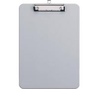 MAUL Porte-bloc plastique 2340582 format A4 avec clip nickelé Gris