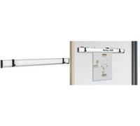 MAUL 6248408.SDV MAUL MAULtalent bornier 100,0 cm argent montage mural
