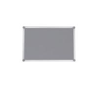 MAUL 6296484 Fixed Bulletin Board Gris Aluminium, Tissu Tableau d'Affichage et Accessoires - Tableaux d'Affichage et Accessoires (1800 mm, 900 mm, 1 Pièce(S))