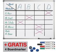 MAUL 6301684.SPR Tableau blanc 2000,gris,90x60 cm