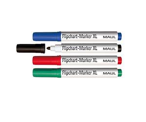 MAUL 6383799 Lot de 4 marqueur Permanent Assortis