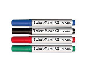MAUL 6383899 Lot de 4 marqueur Permanent Assortis