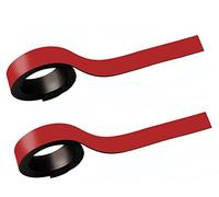 MAUL Bande magnétique 65201-25 5 mm x 1 000 mm Rouge