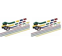 MAUL 65201-55 Bande Magnétique Vert 5 mm x 1000 mm (Lot de 2)