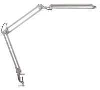 Maul 82035 95 Lampe de bureau LED MAULatlantic - argent, pied à pince