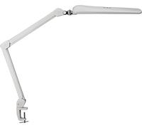 Lampe À Poser Led Maulcraft Pied Pince, Dimmable Blanc