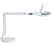 Maul 8263602 Lampe loupe LED MAULmacro, avec pied, blanc Grossissement=1.75 x 127 mm Classe defficacité énergétique 2021 E (A - G)