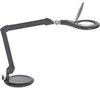 Maul 8263690 Lampe loupe LED MAULmacro, avec pied, noir Grossissement=1.75 x 127 mm Classe defficacité énergétique 2021 E (A - G)